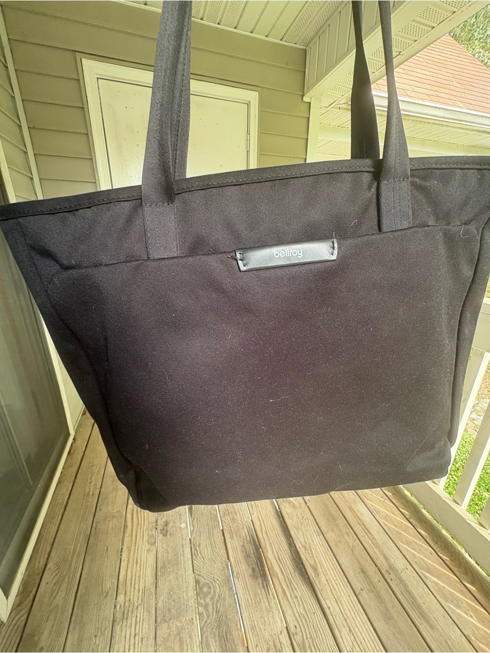Bellroy Black Tokyo Tote 15L - Front Slip Pocket